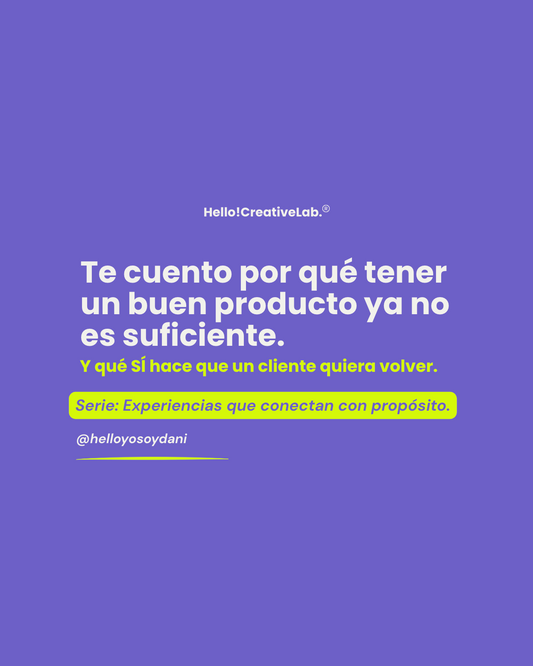 Tener un buen producto ya no es suficiente: lo que realmente buscan tus clientes...